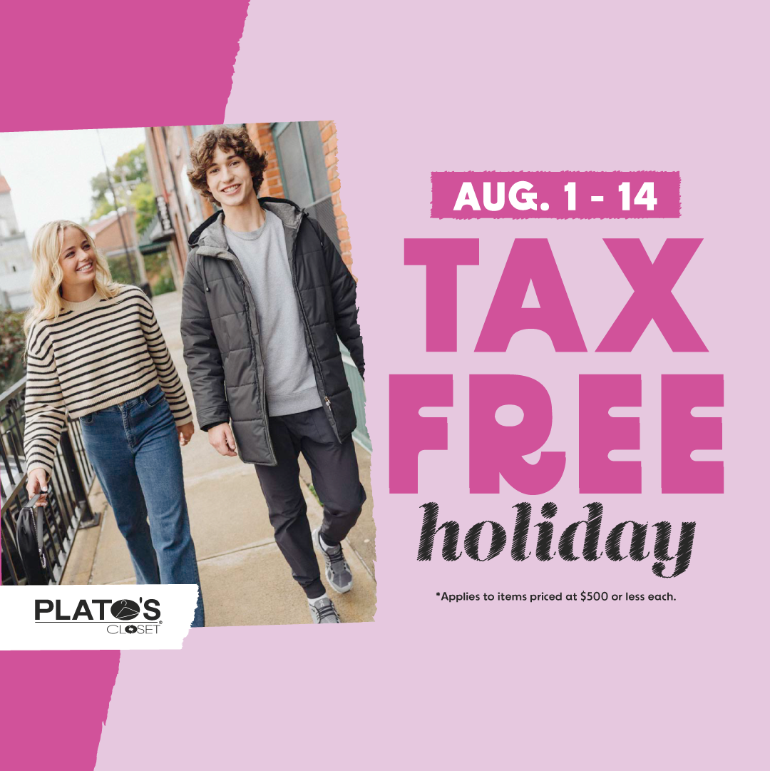 Tax Free Holiday: August 1-14
